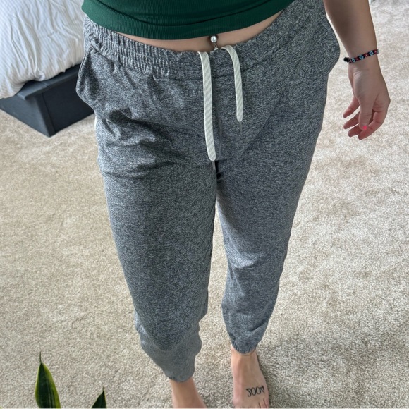 Vuori Pants - Vuori Heather Grey Boyfriend Jogger